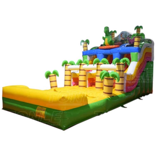 dinosaur slip and slide