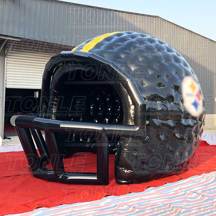 custom giant inflatable football helmet factory & manufacturer Tonle Inflatables