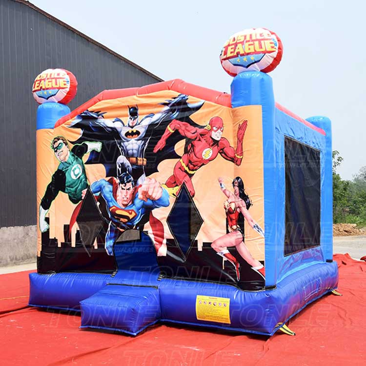 Justice League bounce house