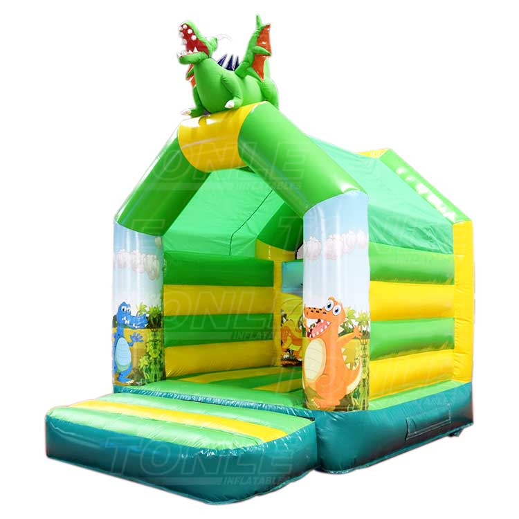 dinosaur fun inflatable bouncy castles winged dragon bounce house for sale